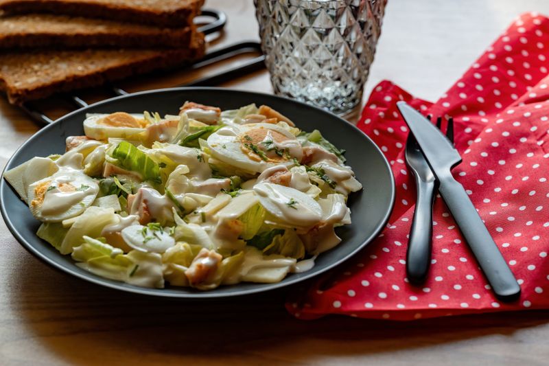 Grilled chicken wrap with fresh vegetables